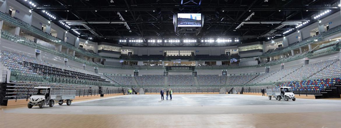 Gamme Alke' ATX à la National Gymnastics Arena Bakou