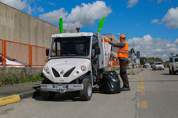 camiones electricos recogida desechos limpieza suelo alke