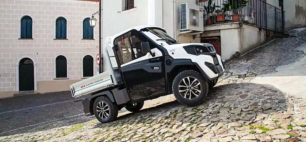 Vehículos eléctricos 4x4 de Alkè para ascensos