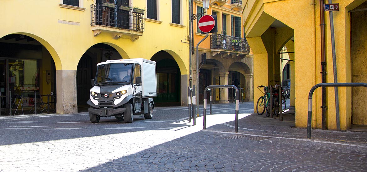 furgoneta electrica logistica urbana sostenible alke