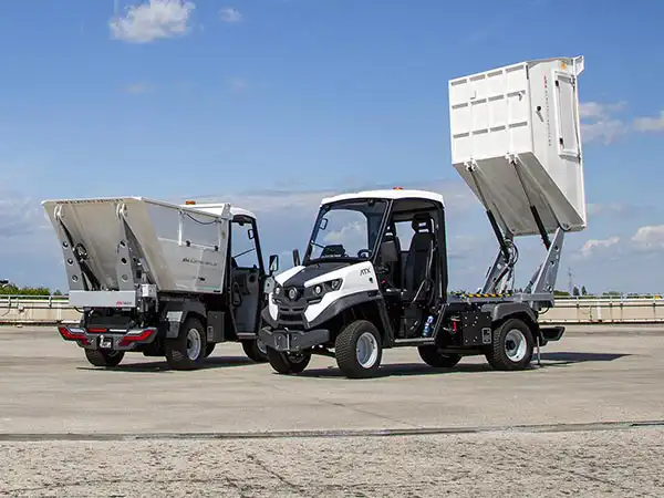 camion de basura electrico con recogida de carga trasera alke