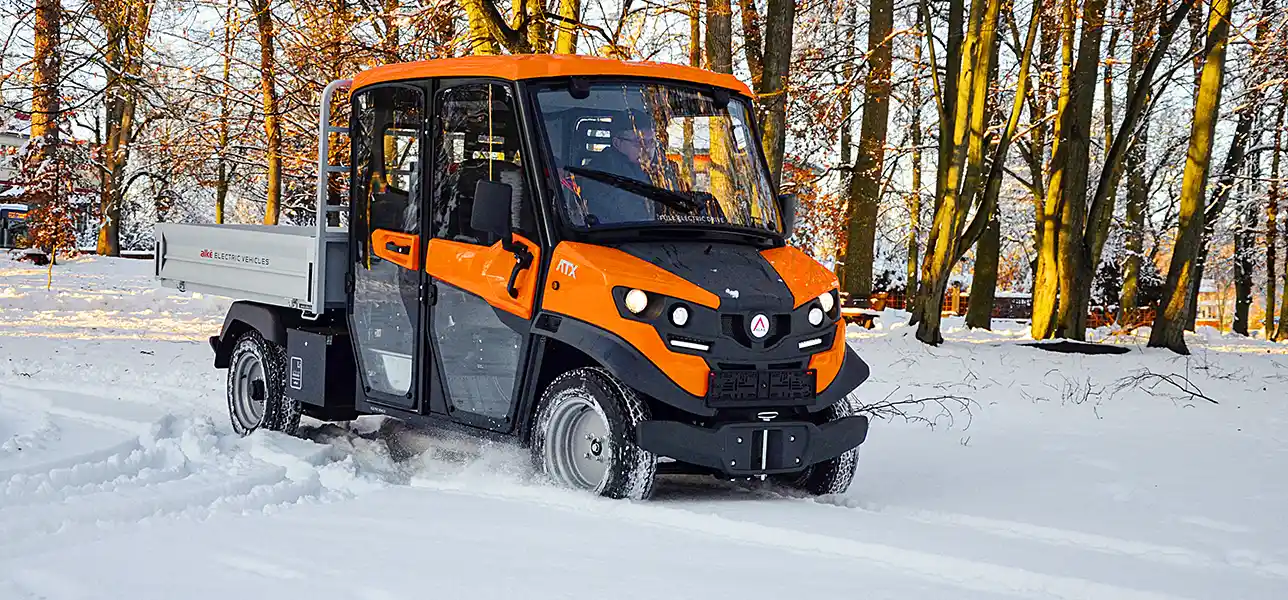 Neumáticos de invierno para vehículos eléctricos de trabajo