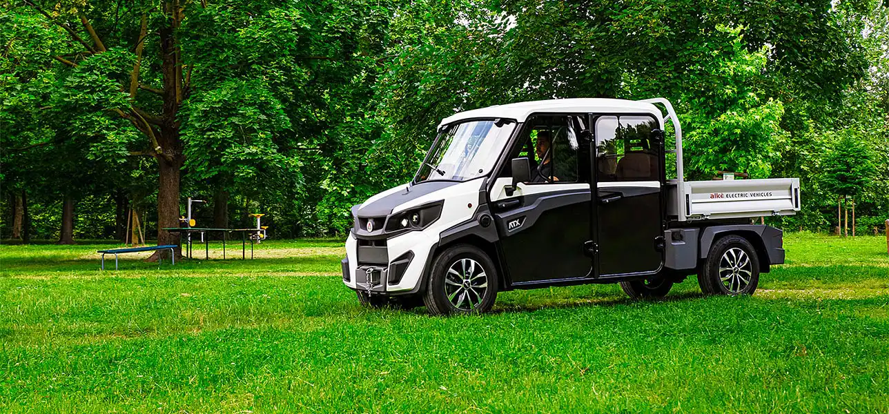 Dimensiones del chasis doble cabina eléctrico ATX4