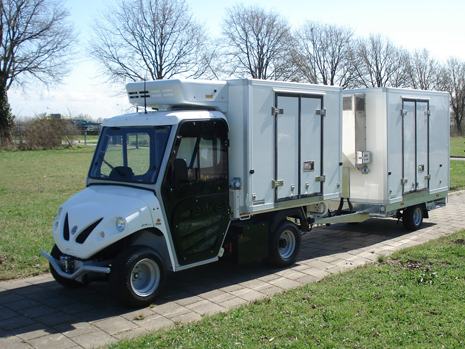 Transport aliments dans la ville intelligente