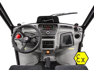 Tableau de bord véhicules ATEX