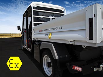 Véhicule électrique Atex - cargo