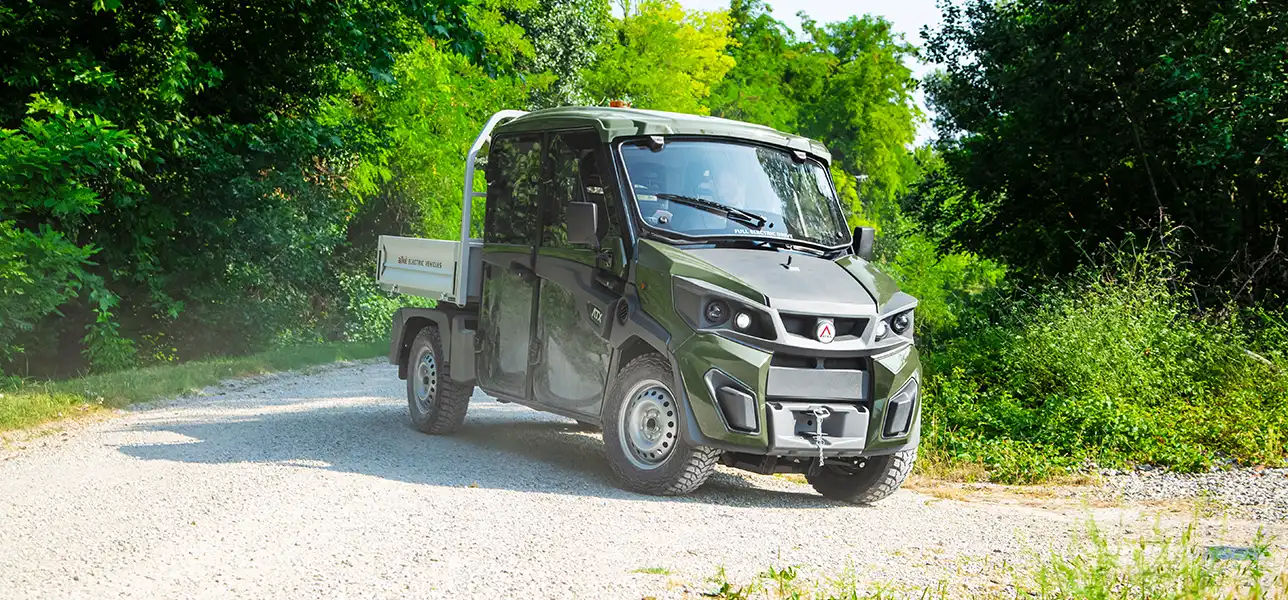 Véhicules militaires électriques Alkè ATX