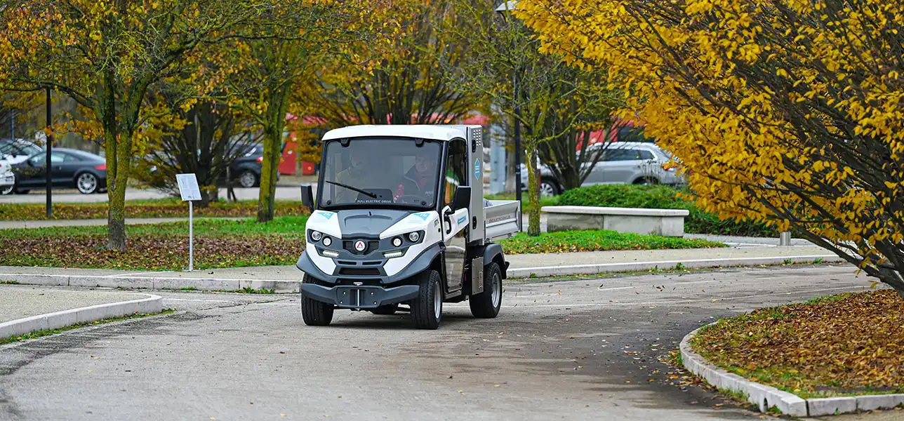 Véhicule à hydrogène pour le transport de marchandises