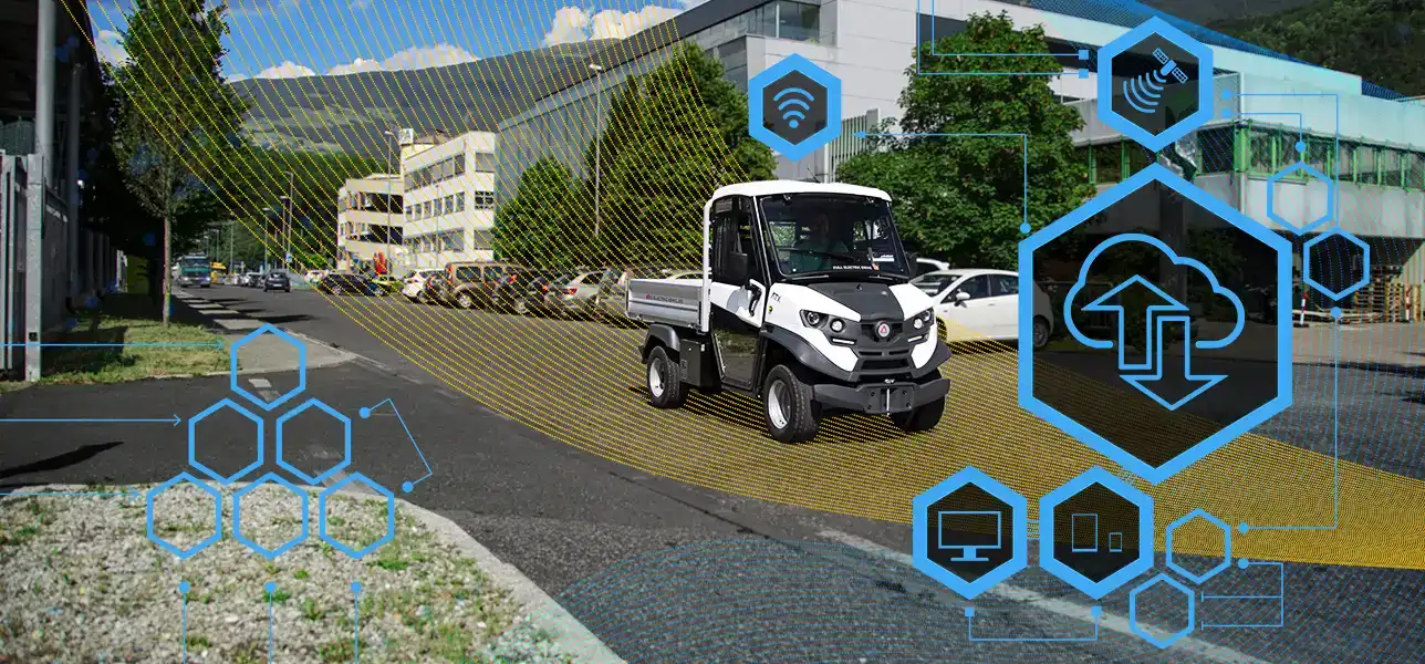 Système RFID dans les véhicules utilitaires Alkè
