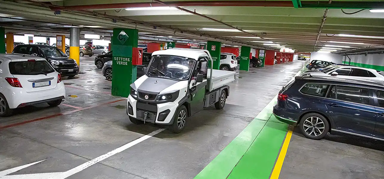 Geofence dans les véhicules électriques commerciaux
