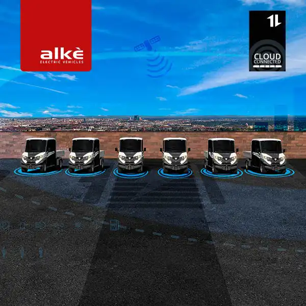 Téléchargez le catalogue du système Alkè Cloud Connected. Suivi et gestion des flottes de véhicules électriques Alkè.