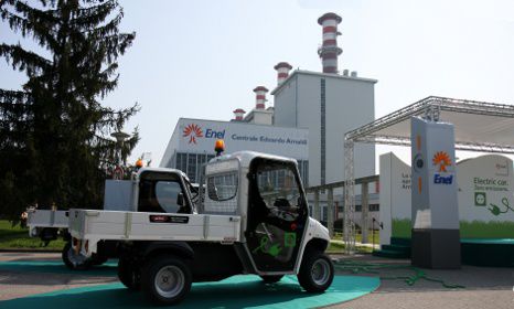 véhicules industriels Alkè ATX200E centrales Enel