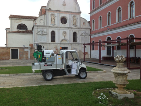 Utilitaires electriques a Venise